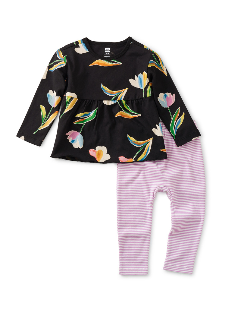 Peplum Top Baby Set