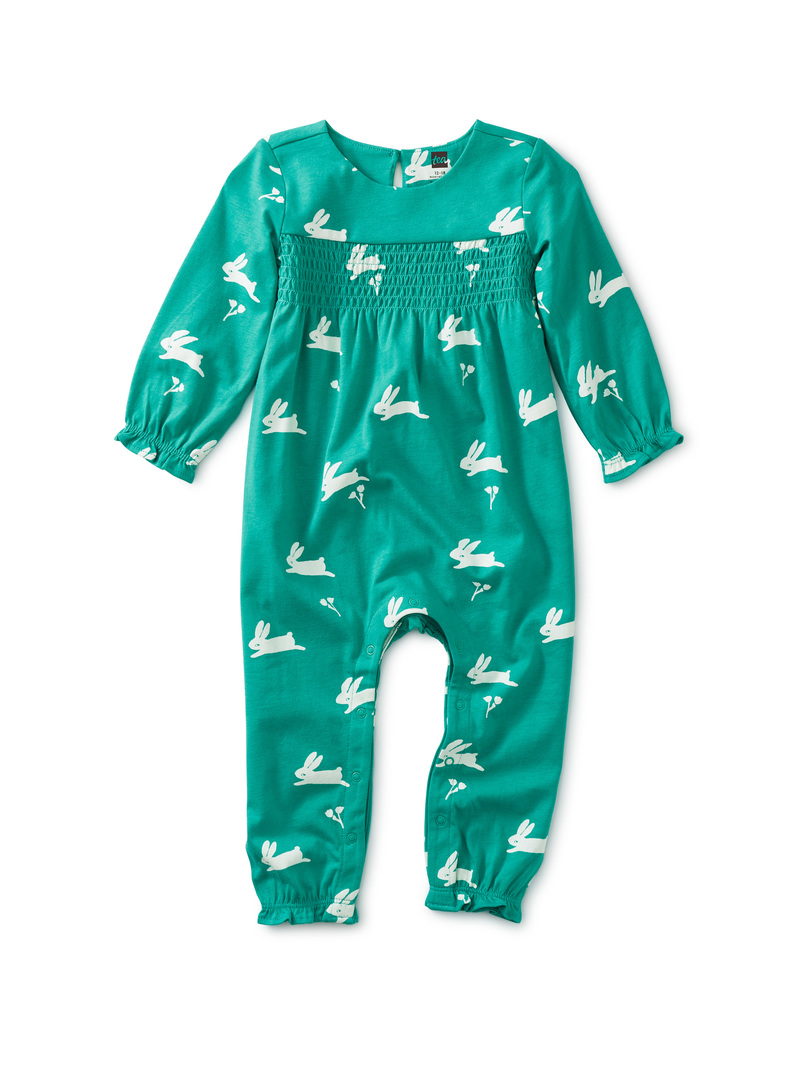 Smocked Baby Romper