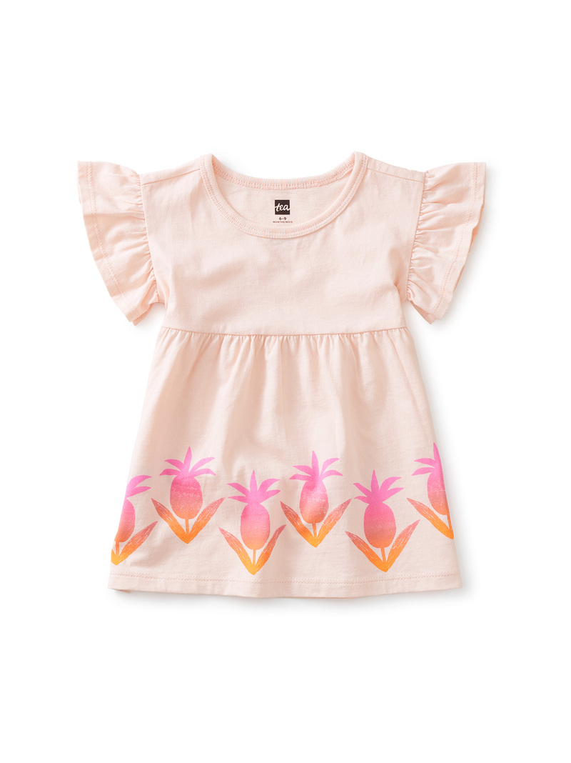 Ruffle Sleeve Baby Dress