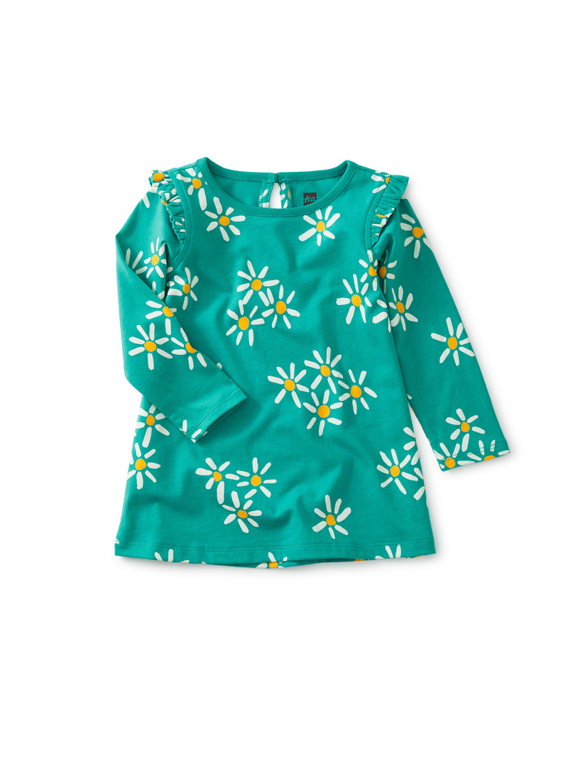 Bold Shoulder Baby Dress