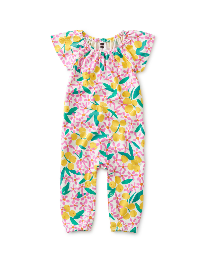 Flutter Sleeve Baby Romper