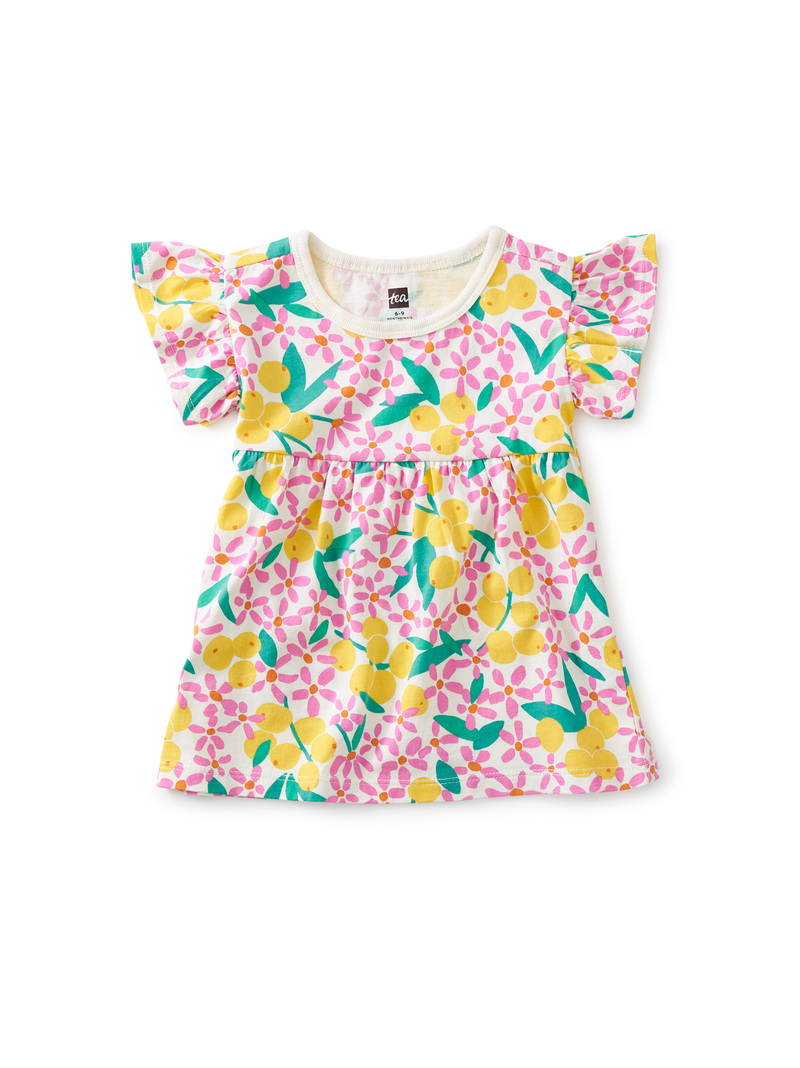 Ruffle Sleeve Baby Dress