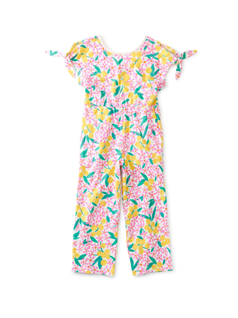 Tie Sleeve Jumpsuit