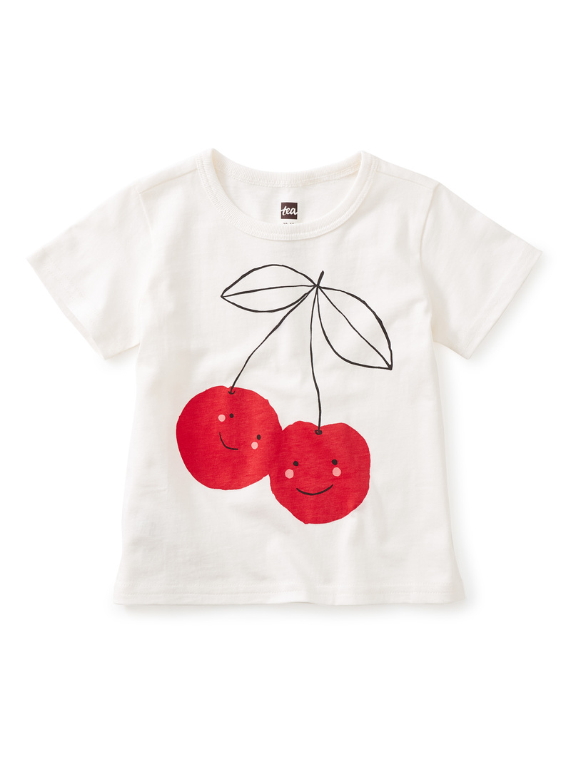 Cherry Cheer Baby Graphic Tee
