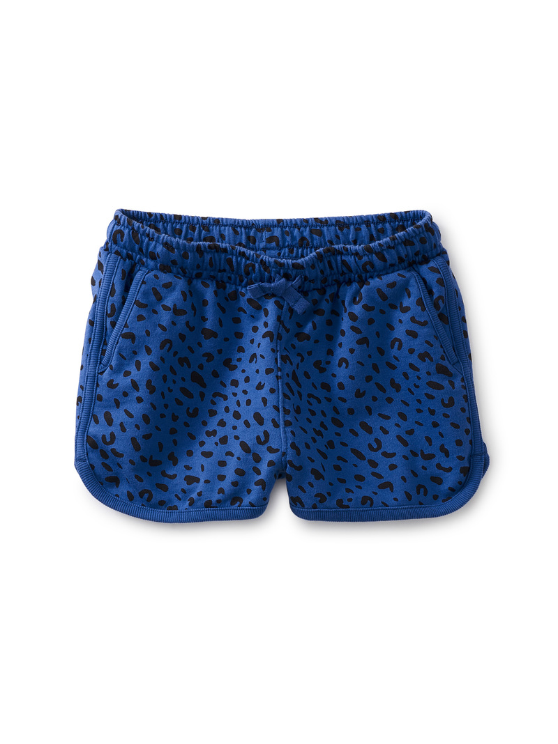 Printed Track Shorts