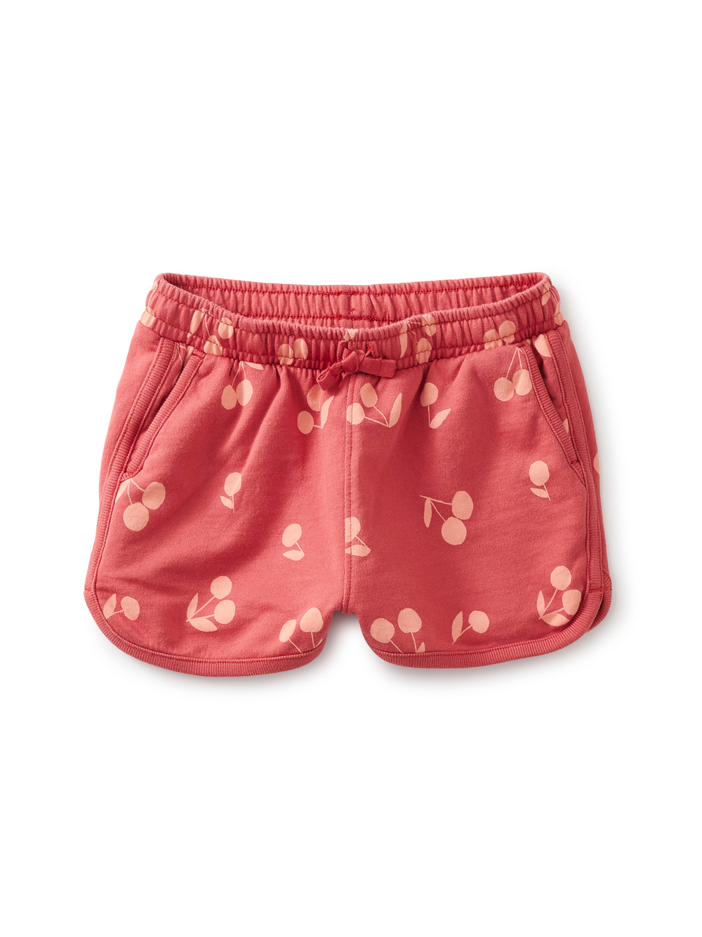 Printed Track Shorts