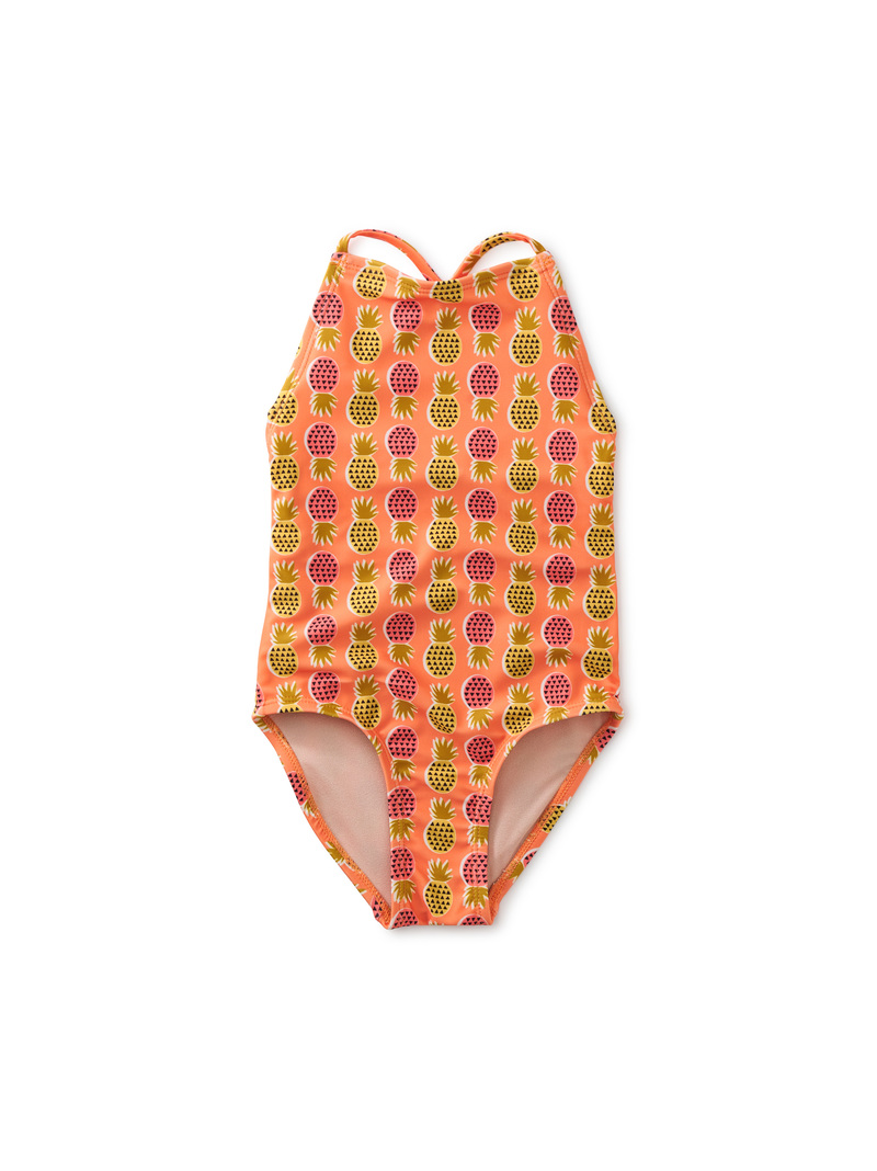 Cross Back One-Piece Swimsuit