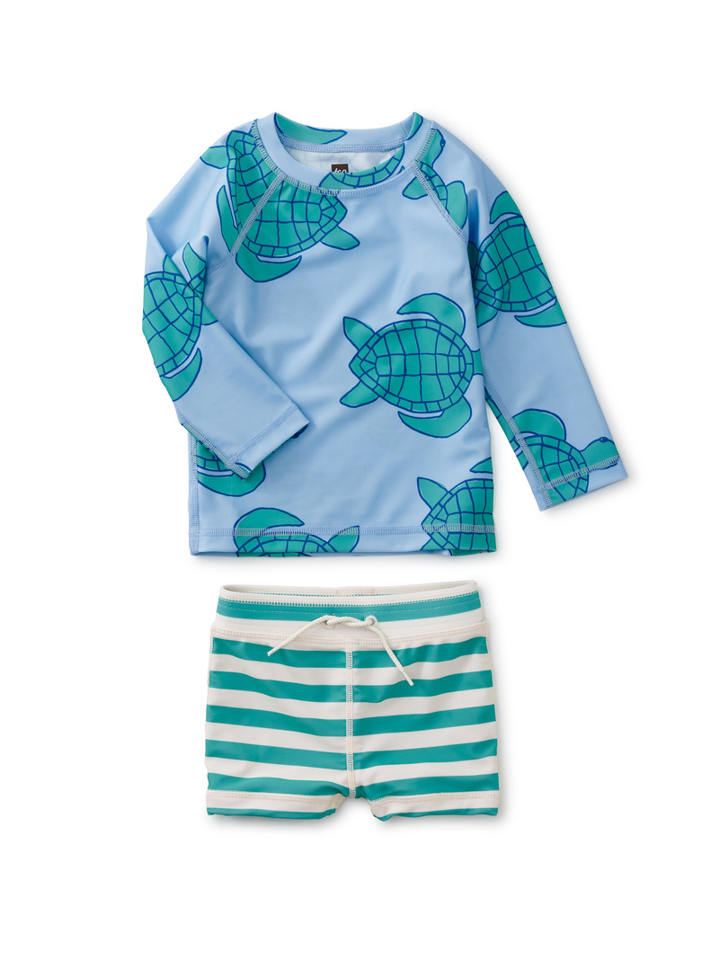 Rash Guard Baby Swim Set