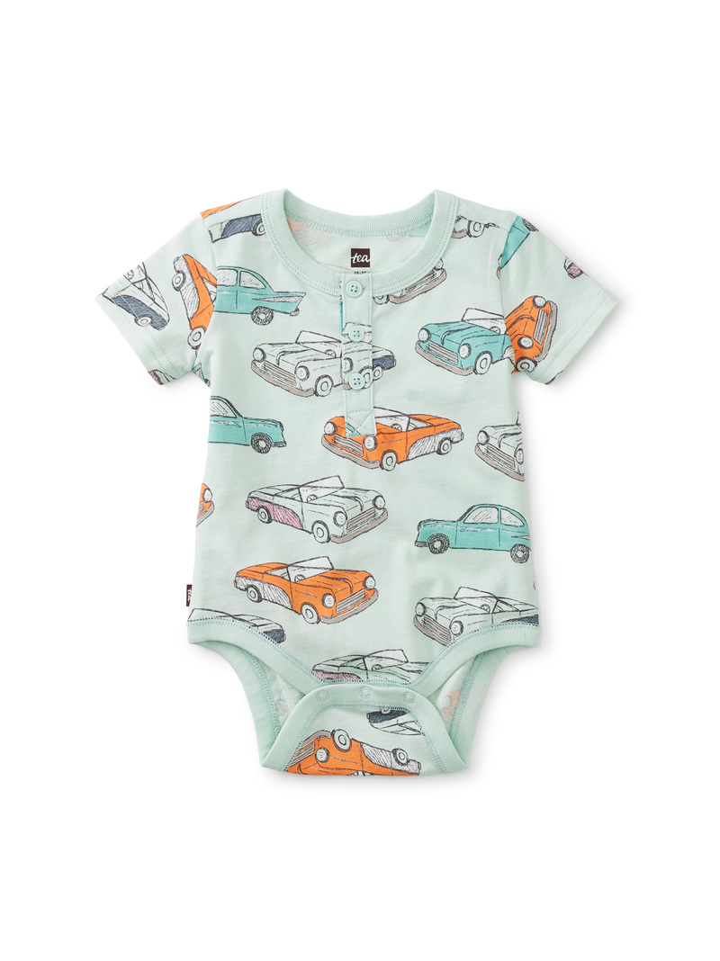 Henley Baby Bodysuit