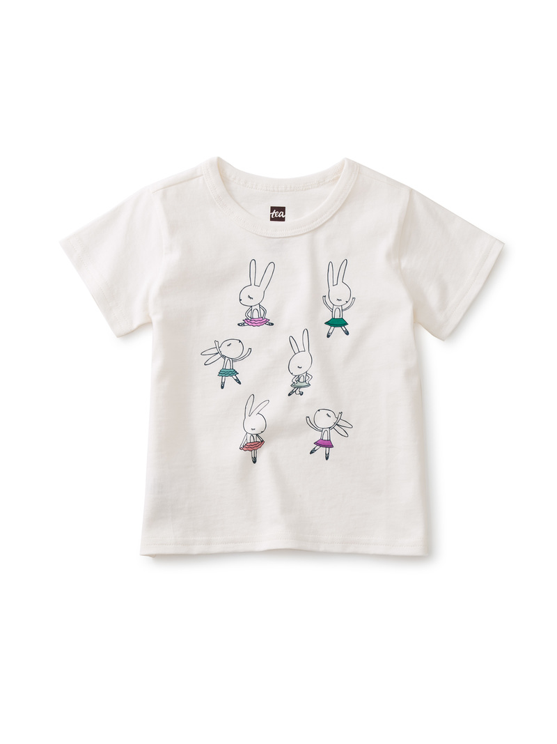 Ballet Bunny Baby Graphic Tee