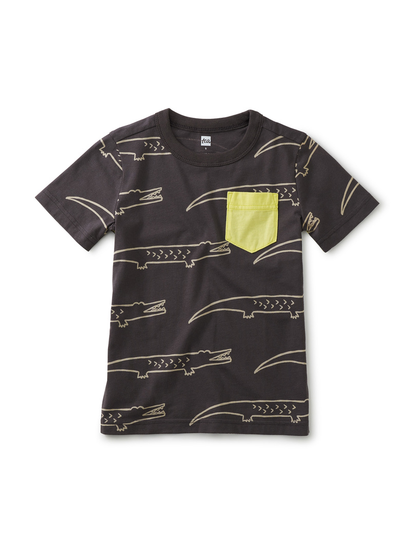 Pop Pocket Printed Tee