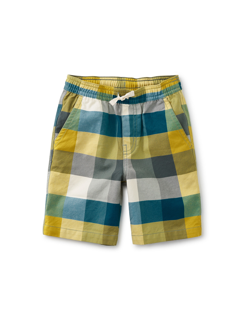 Plaid Discovery Shorts