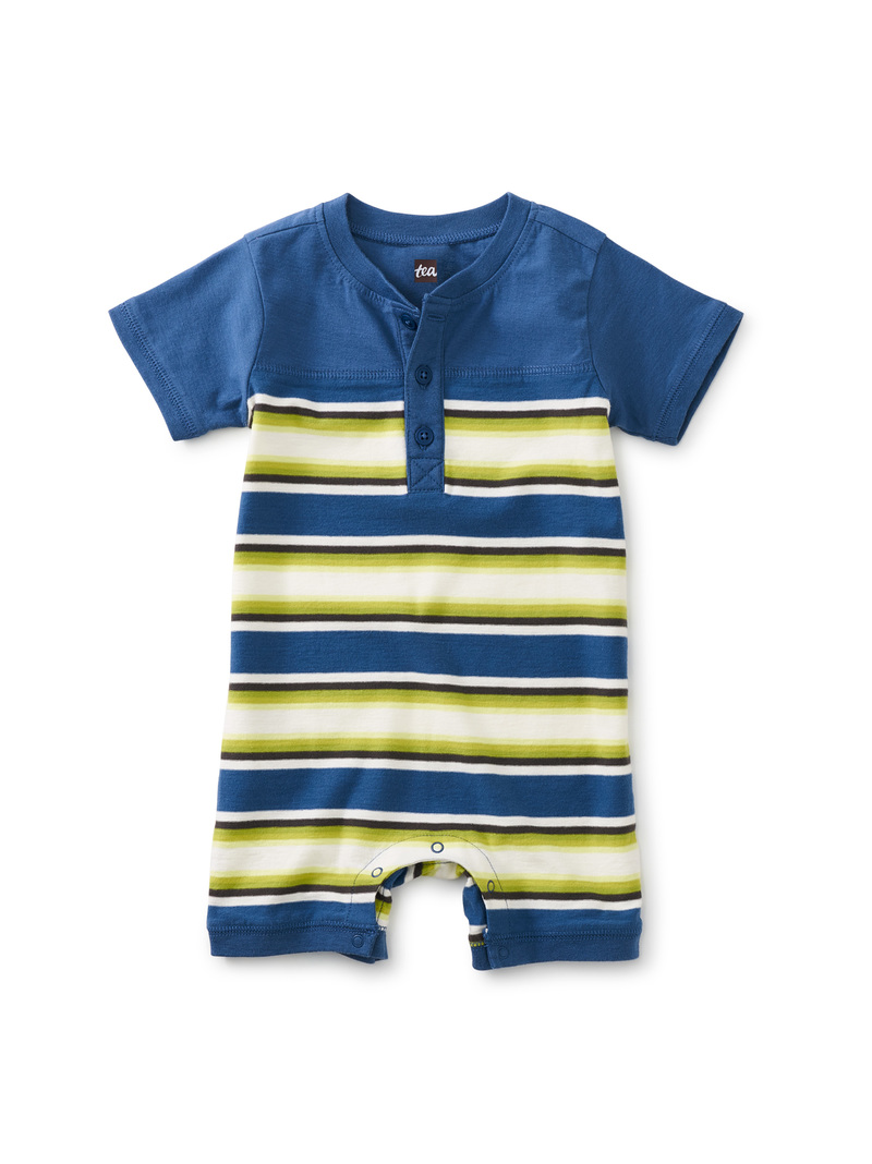 Henley Baby Romper