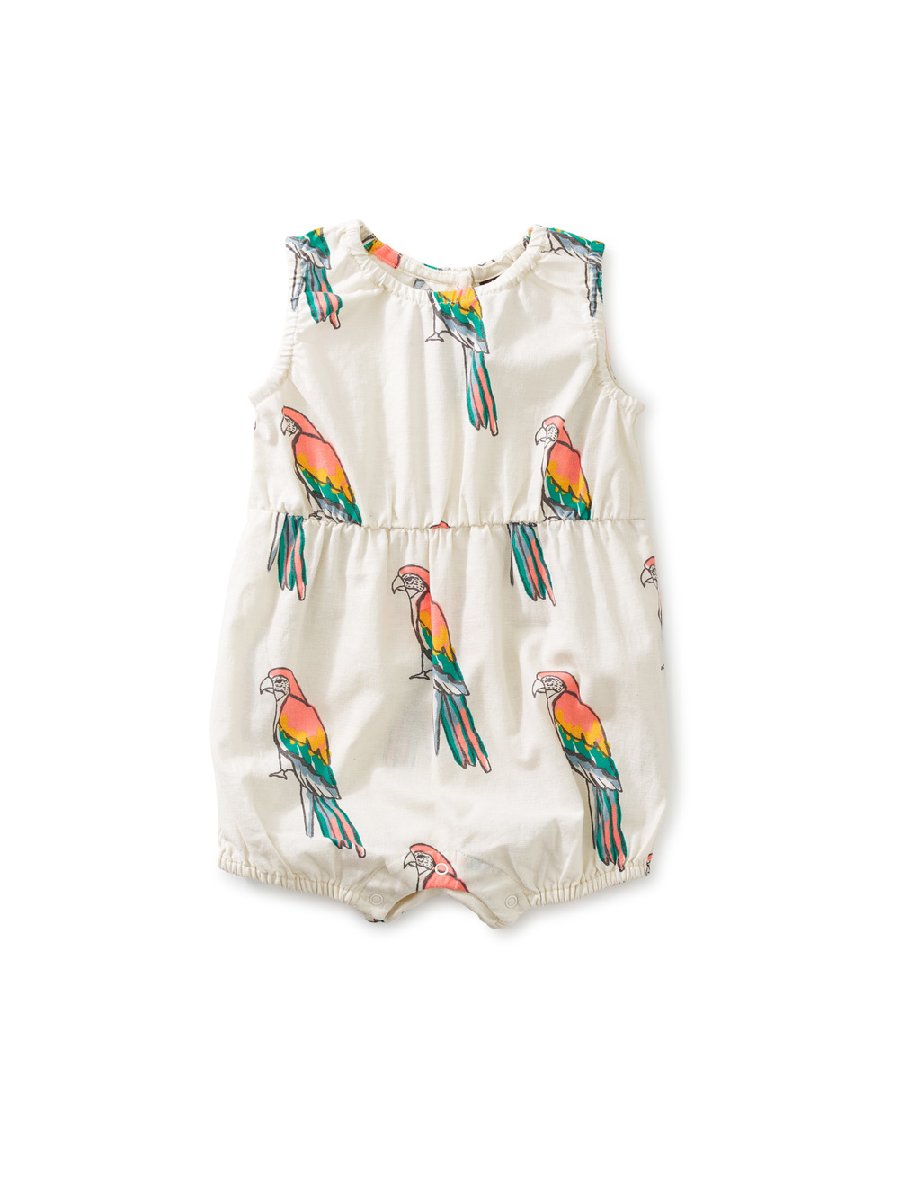 Peek-a-Boo Back Baby Romper