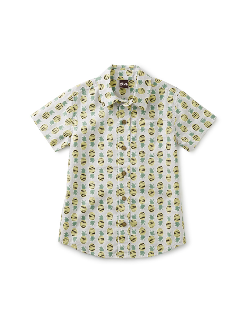Button Up Woven Shirt