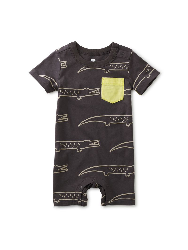 Pocket Shortie Baby Romper