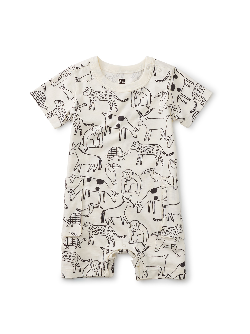 Cargo Pocket Baby Romper