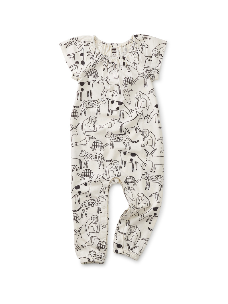 Flutter Sleeve Baby Romper