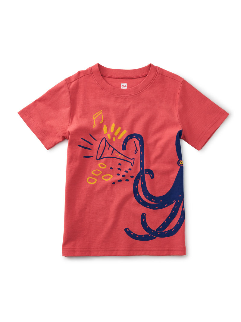Jammin' Octopus Graphic Tee