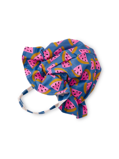 Reversible Ruffle Baby Sun Hat