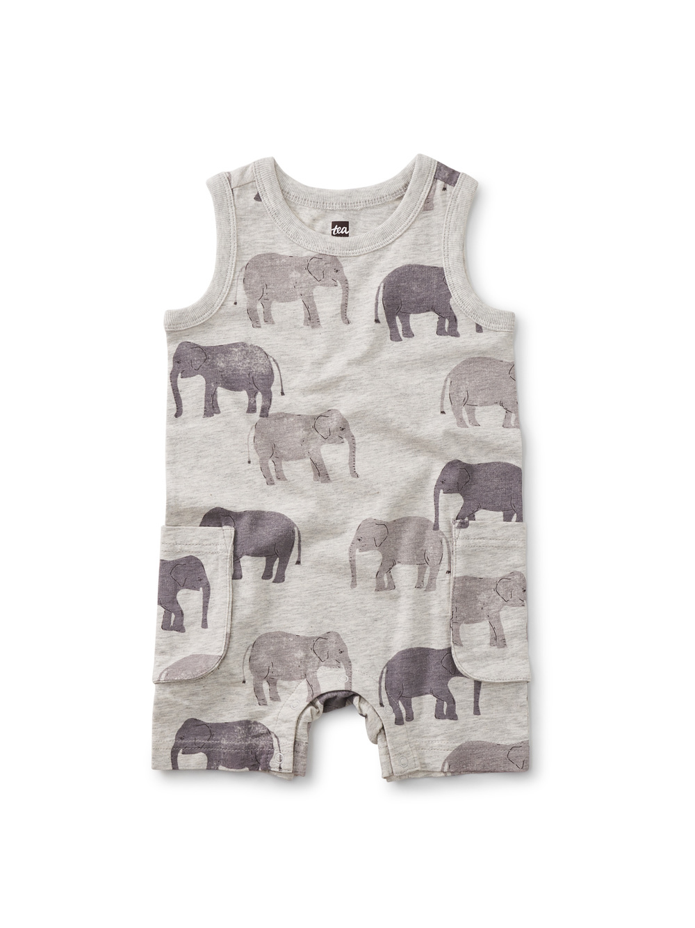Cargo Pocket Tank Baby Romper