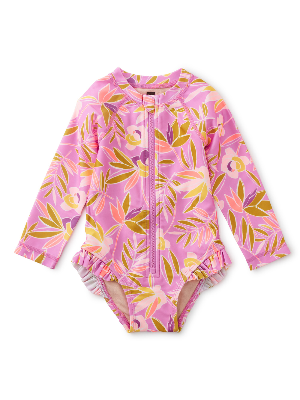 Rash Guard Ruffle Baby Swimsuit