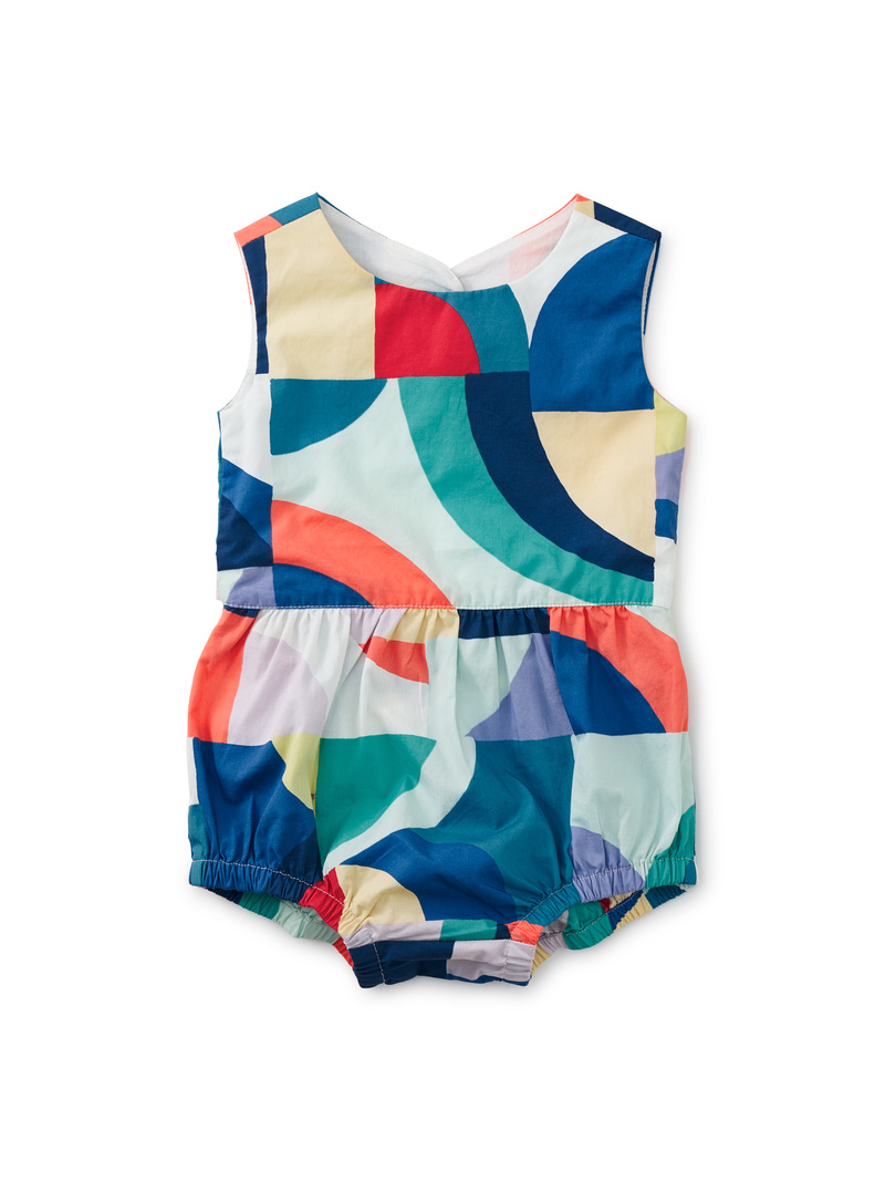 Peekaboo Back Baby Romper