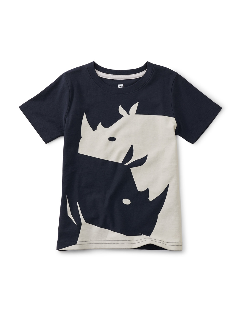 Yin Yang Rhino Graphic Tee