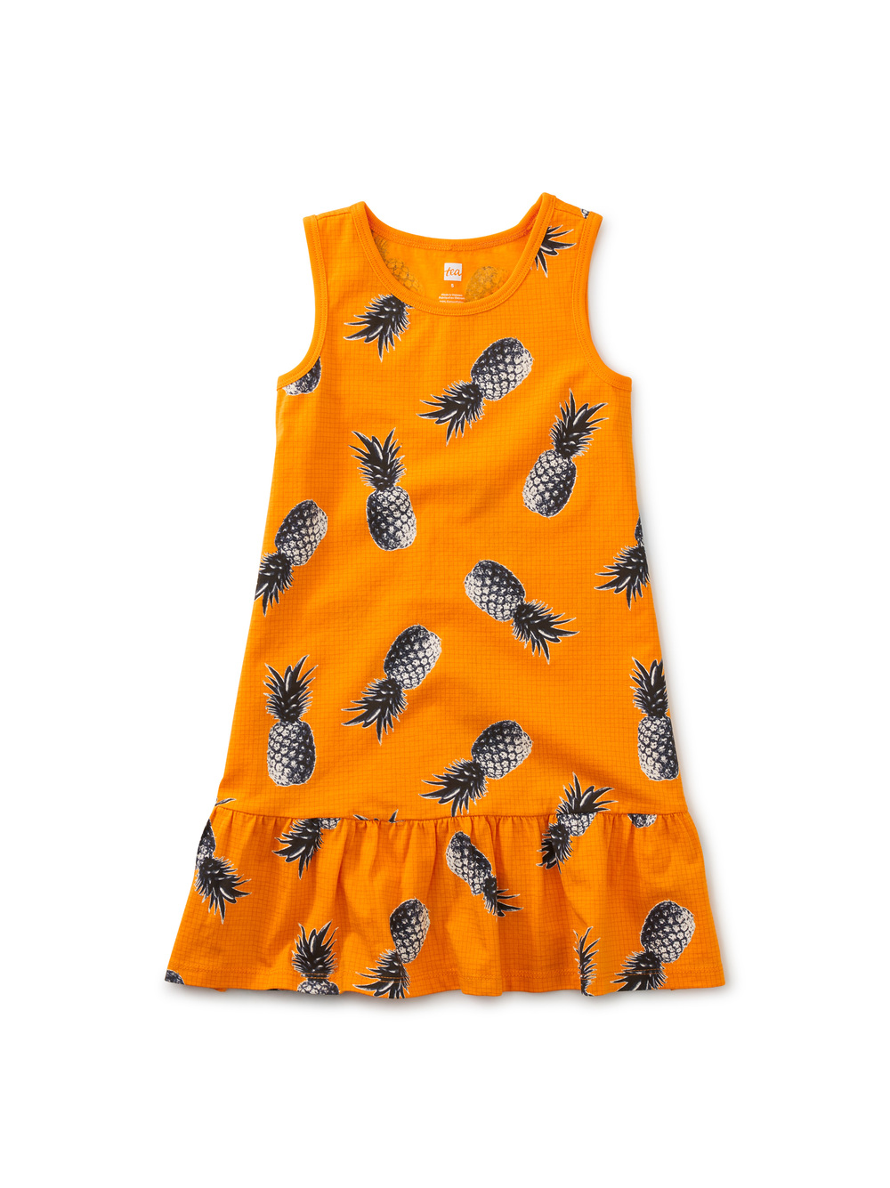 Ruffle Hem Tank Dress