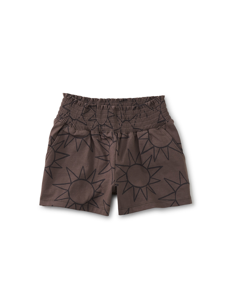 Paperbag High-Waist Shorts