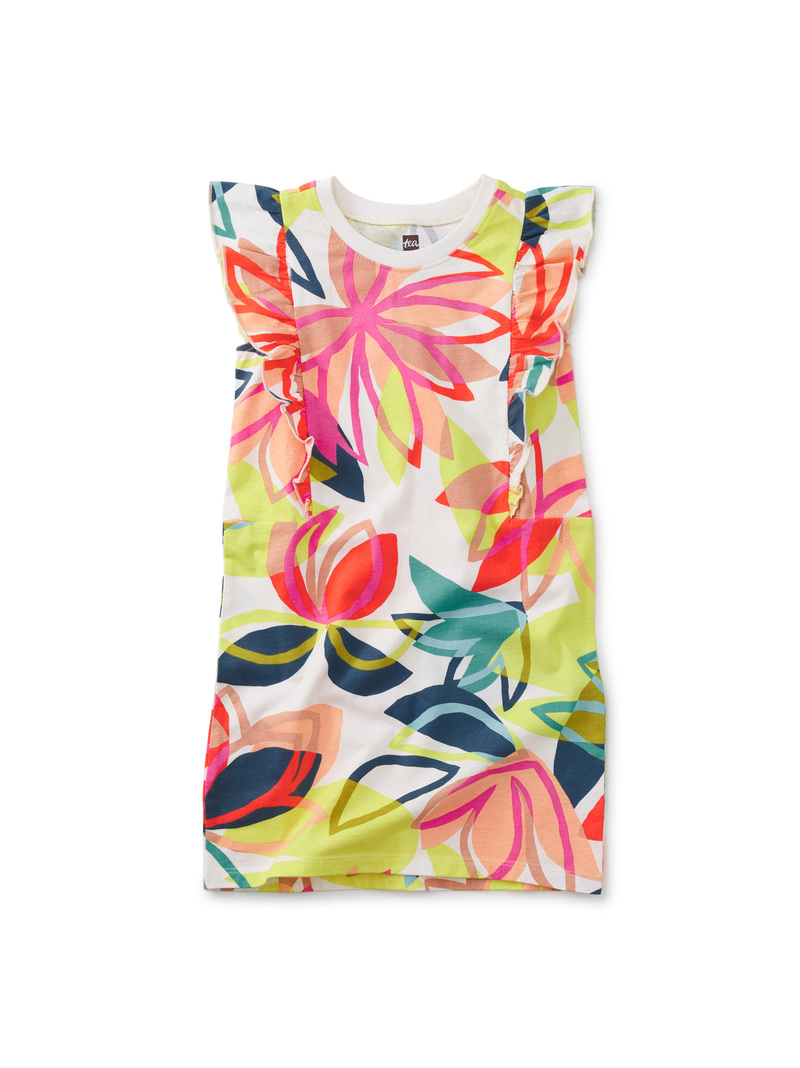 Sleeveless Ruffle Dress