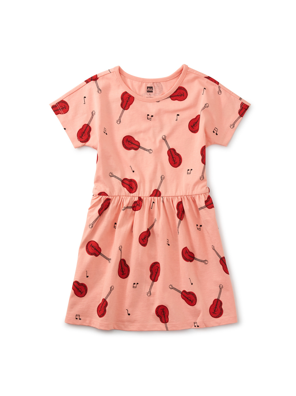Short Sleeve Twirl Dress