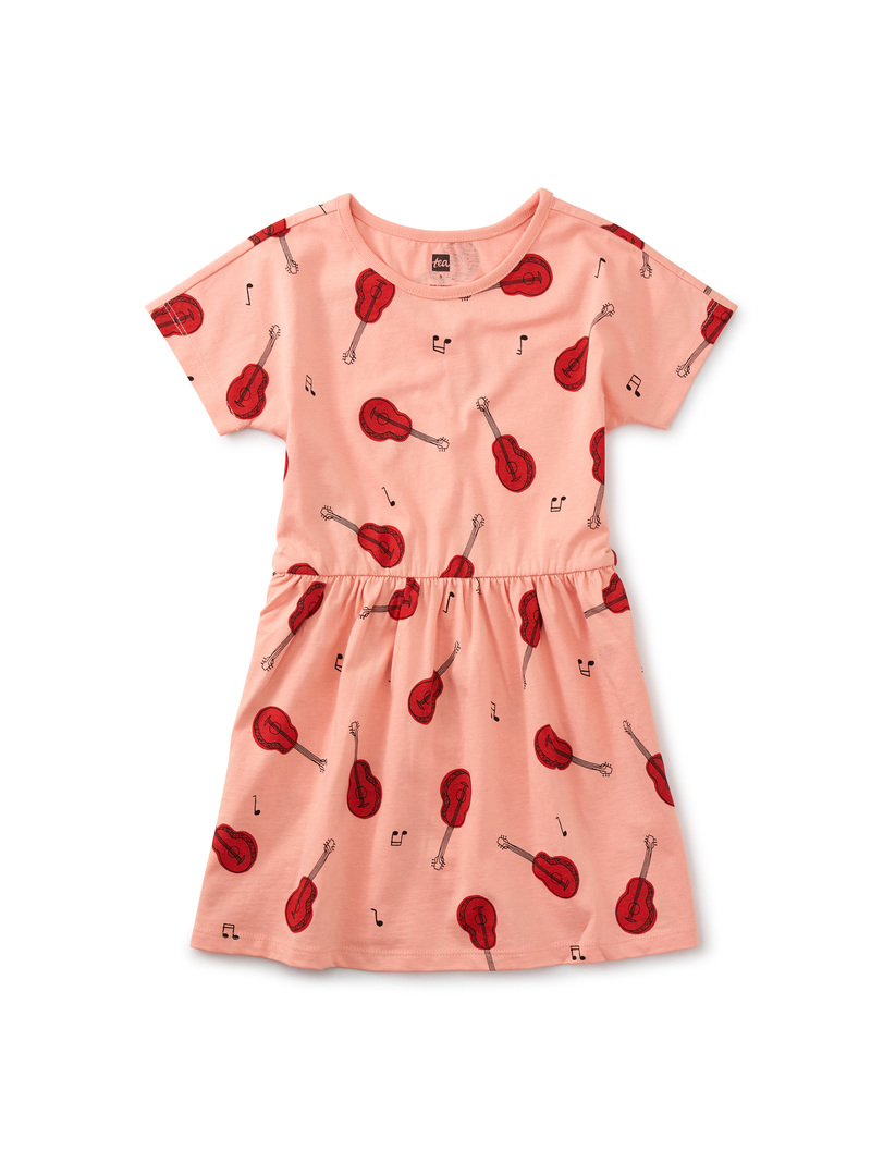 Short Sleeve Twirl Dress