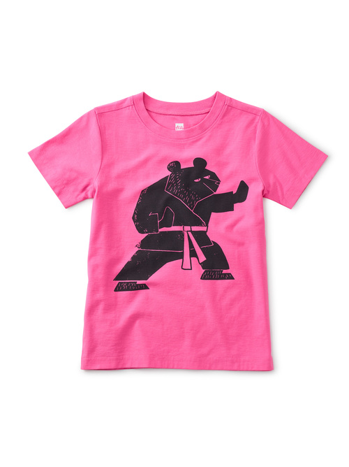 Martial Arts Bear Graphic Tee
