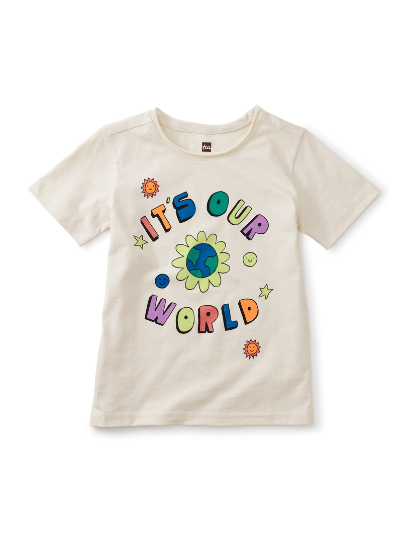 It's Our World Give Back Tee