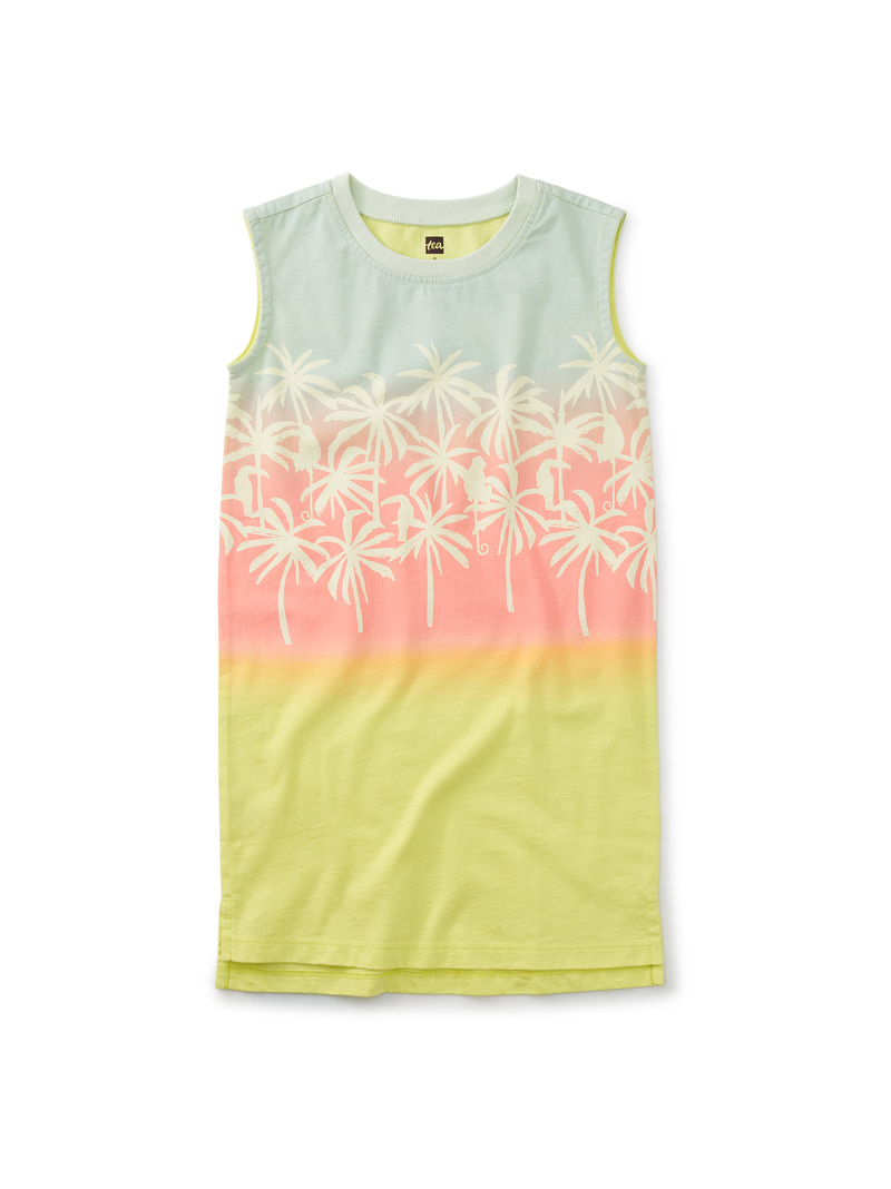 Palm Trees Tank Dress