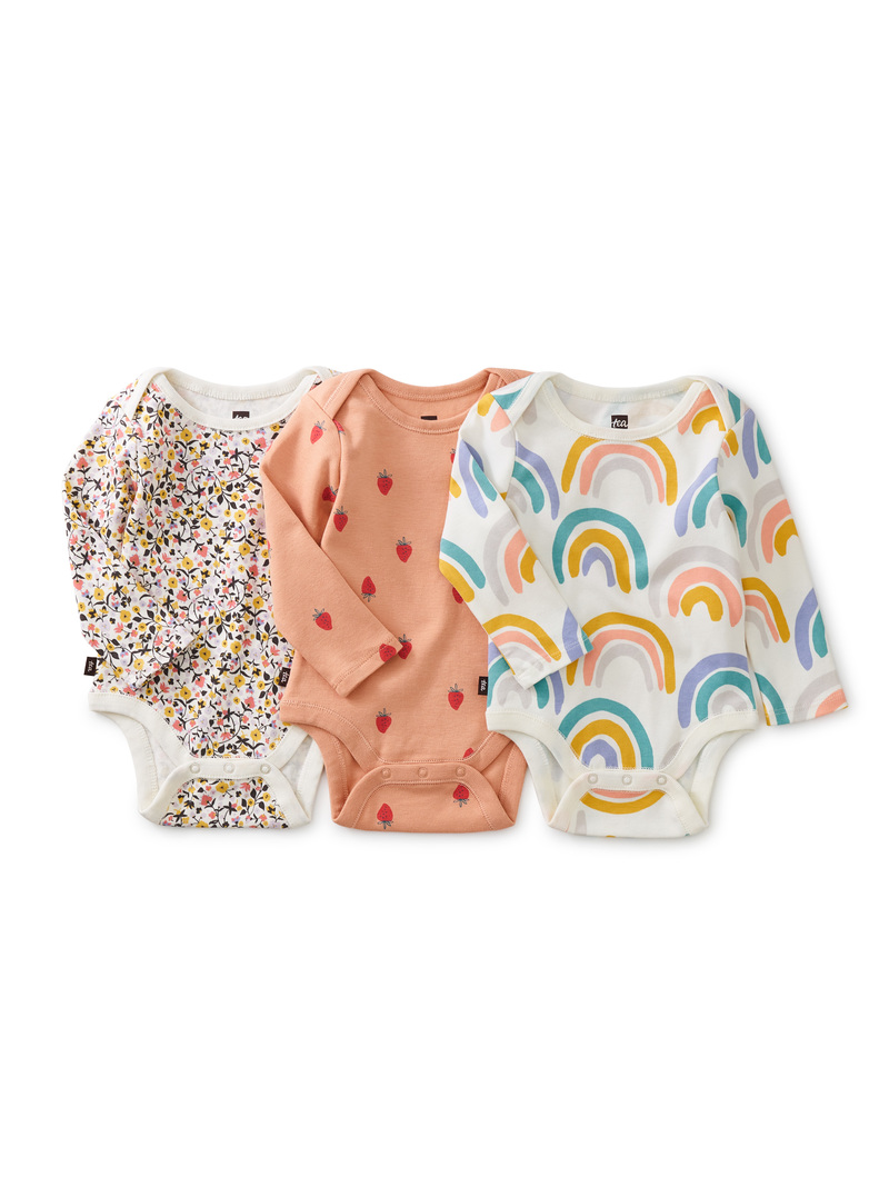 Baby Bodysuit Three-Pack