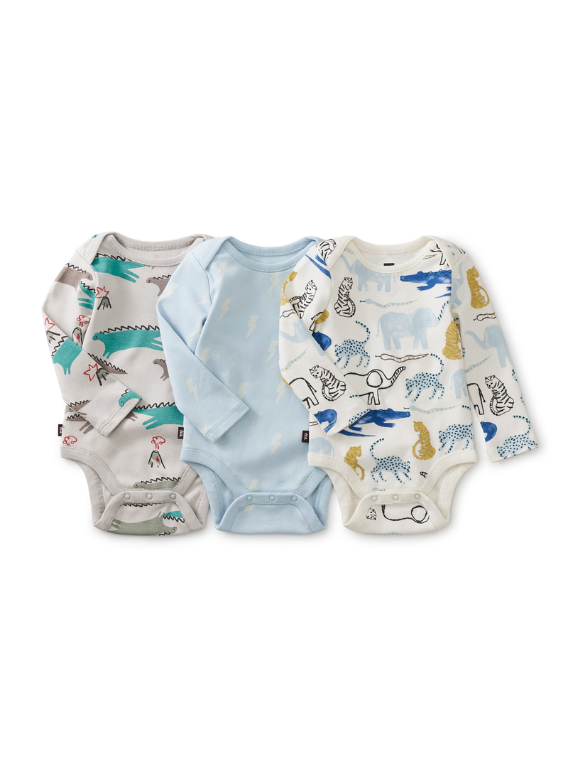 Baby Bodysuit Three-Pack