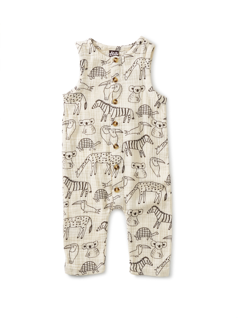 Sleeveless Baby Romper