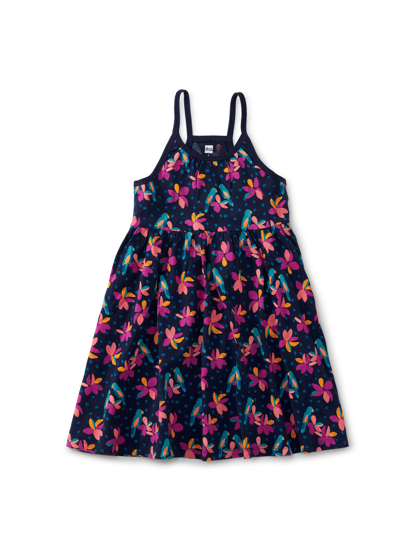 Spaghetti Strap Trapeze Dress
