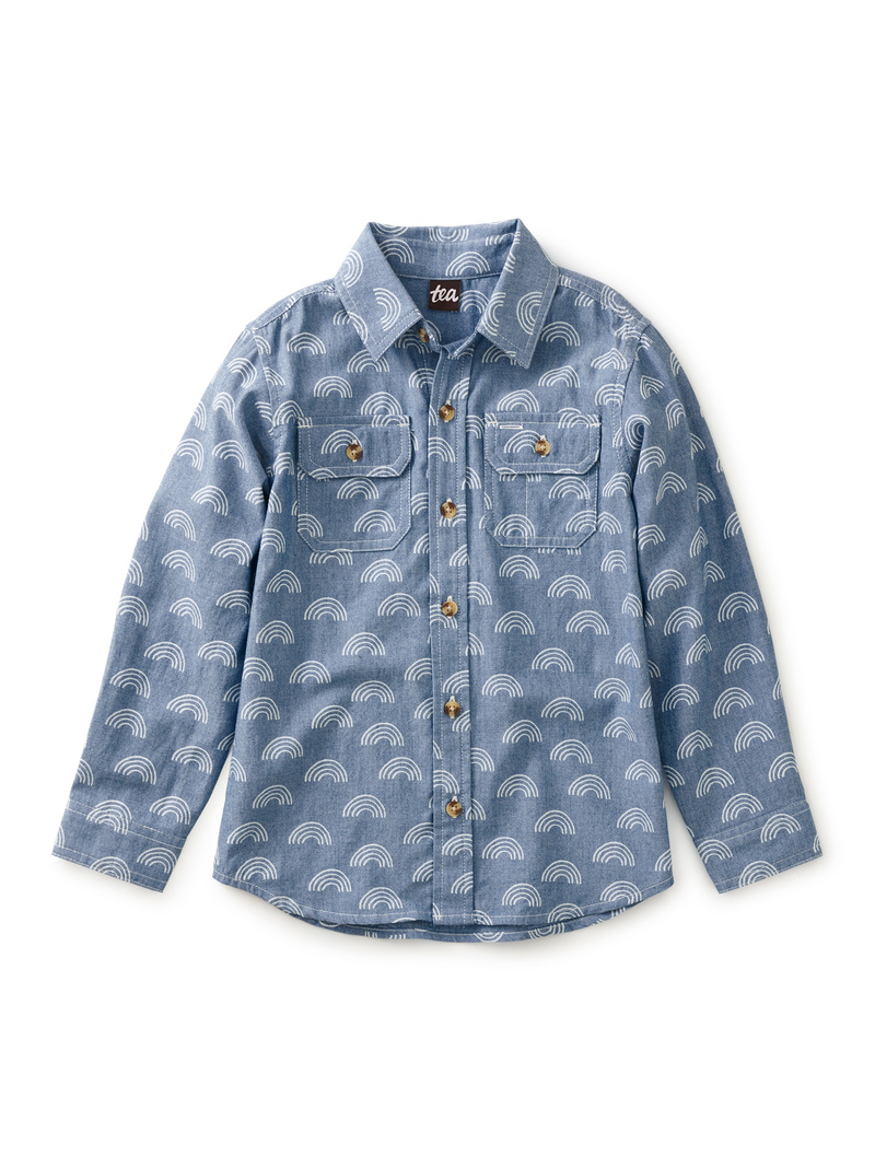 Chambray Button Up Shirt