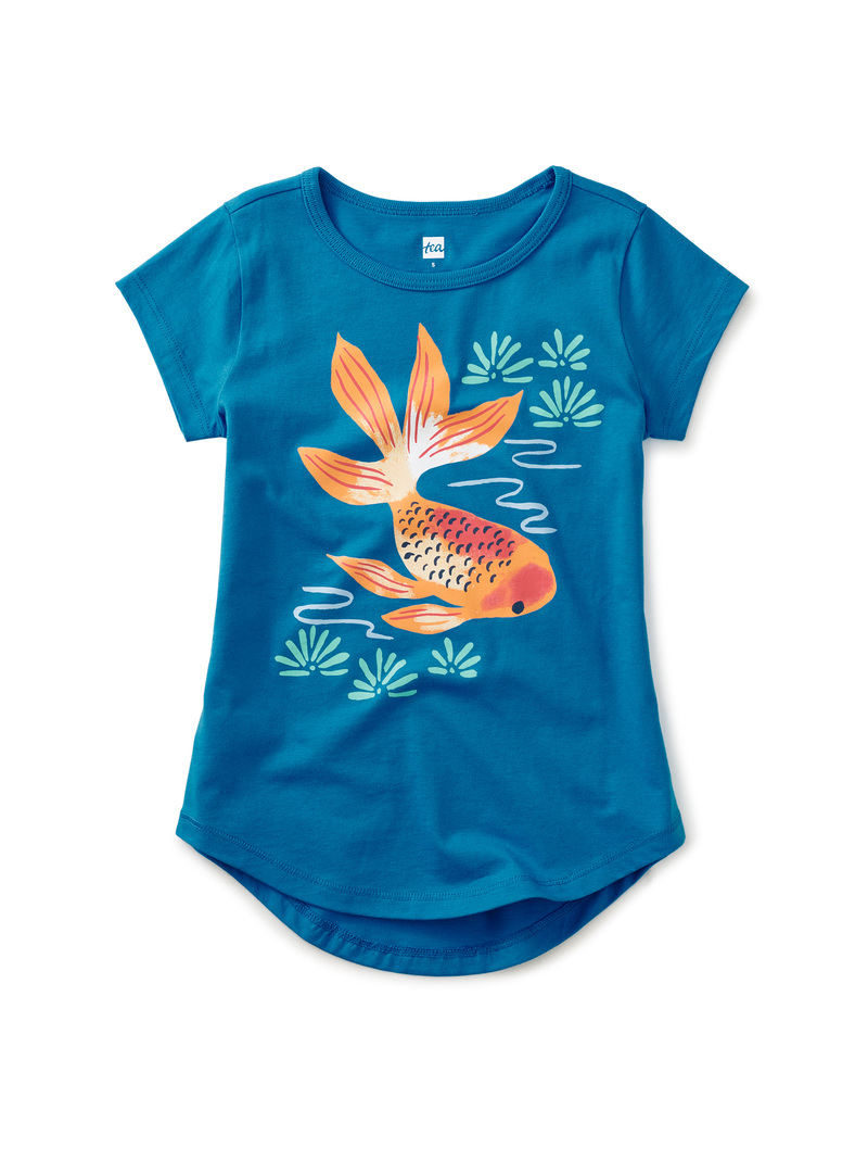 Coy Koi Fish Tunic Top