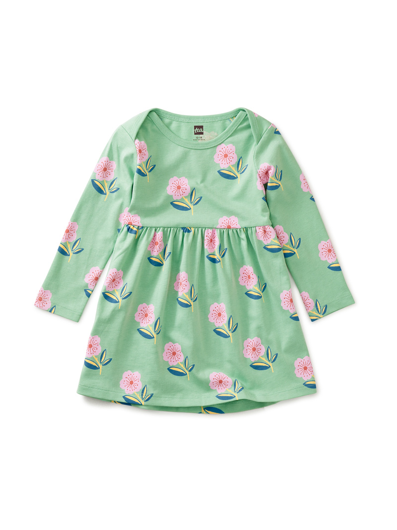 Long Sleeve Skirted Baby Dress