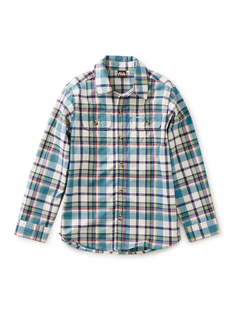 Plaid Button Up Shirt