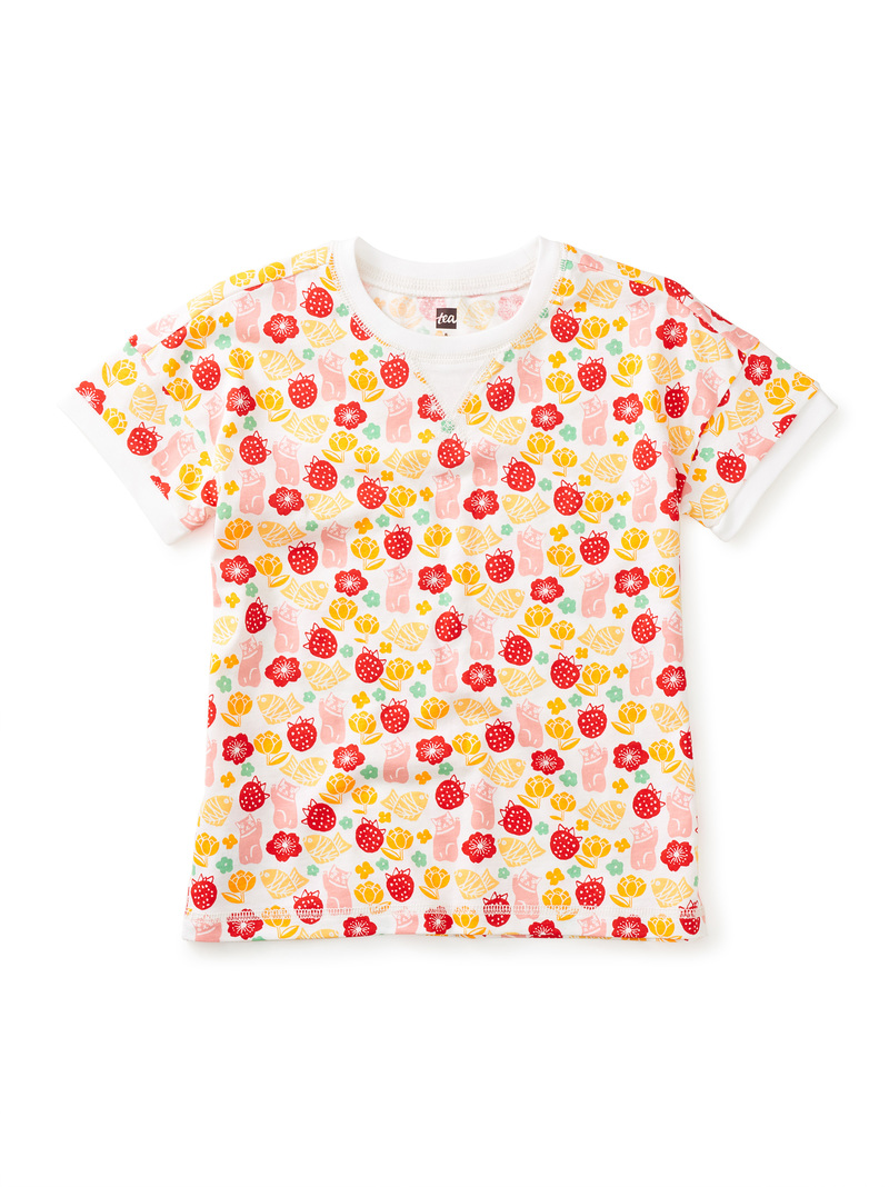 Oversized Comfy Floral Tee
