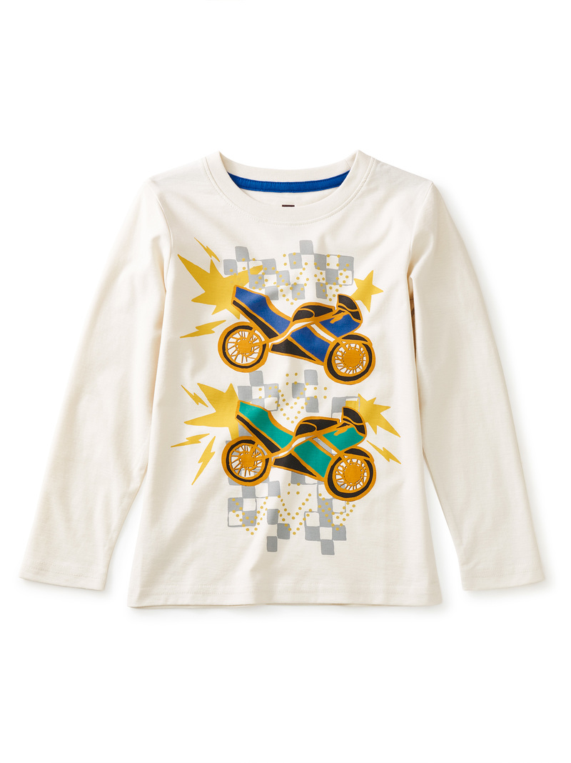 Double Motorcycle Graphic Tee