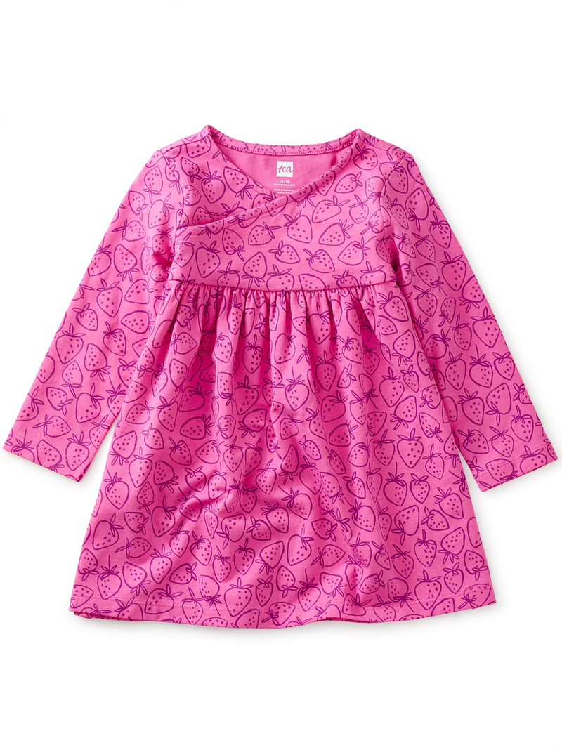 Wrap Neck Baby Dress