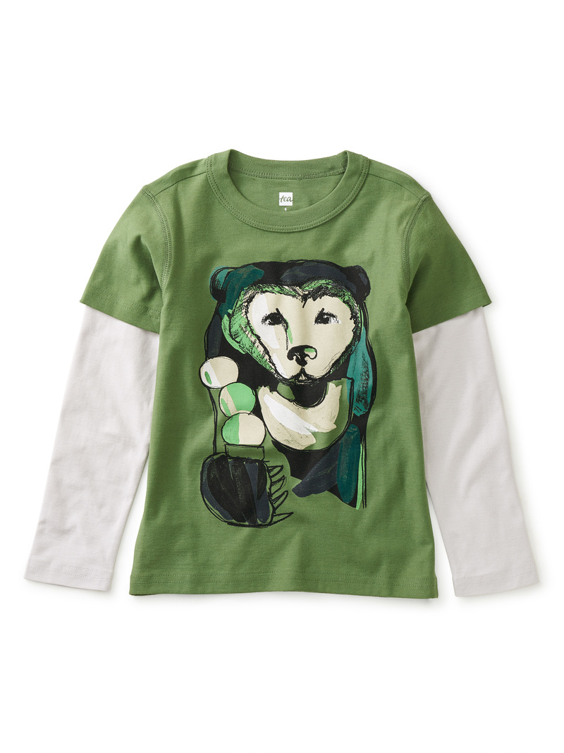 Moon Bear Layered Graphic Tee