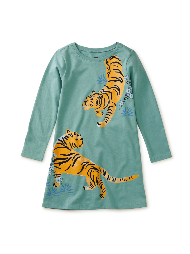 Two Tigers T-Shirt Dress