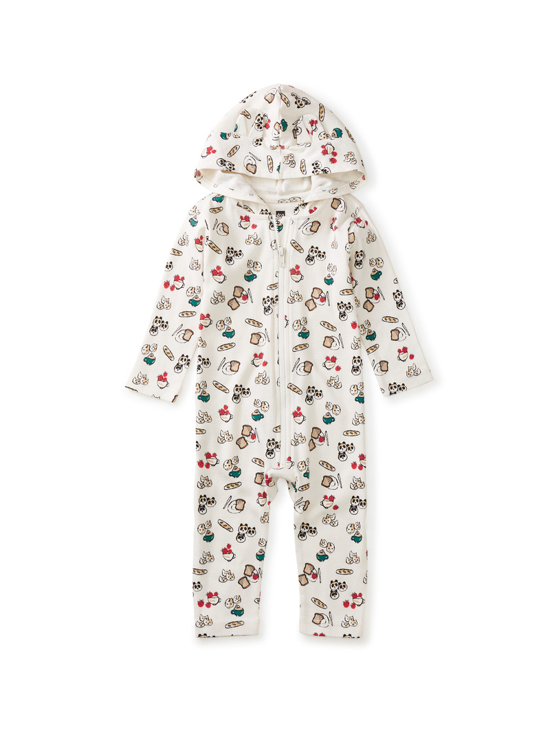 Cat Ears Baby Hooded Romper